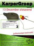 Zaterdag 13 December Slotavond bij KarperGroep OnderOns